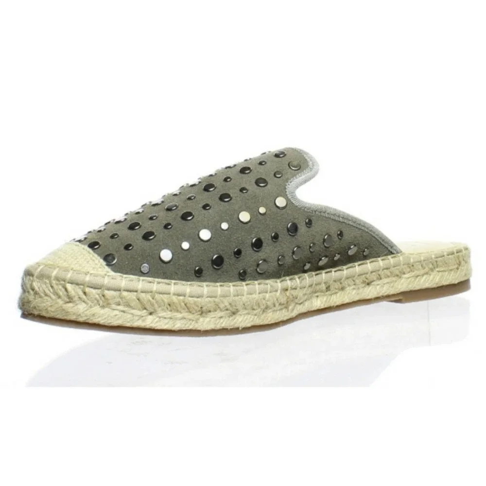 LF / Life Leather Espadrilles Studded Shoes
